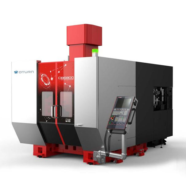 CNC vertikaler Fünf-Achsen-Bearbeitungszentrum