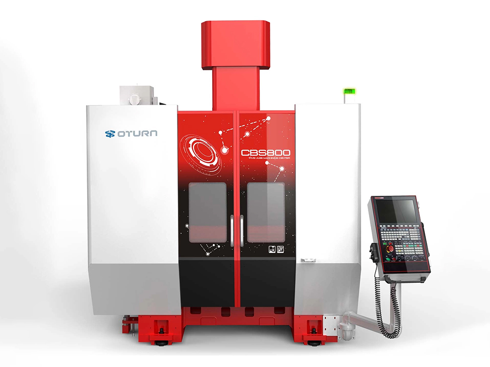 five axis CNC machining center